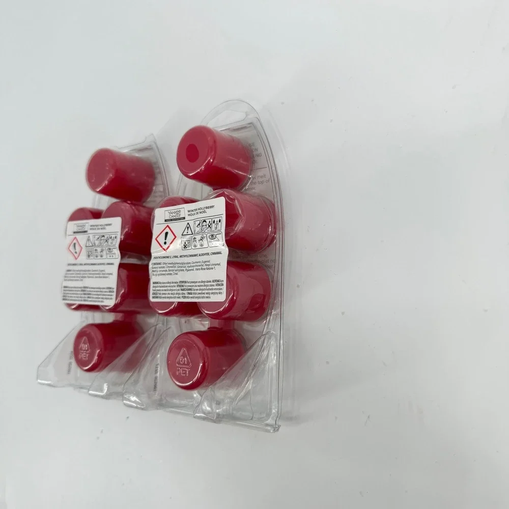 NEW 2 Yankee Candle Home Inspiration Winter Hollyberry Wax Melts‎ 75g 1574196E